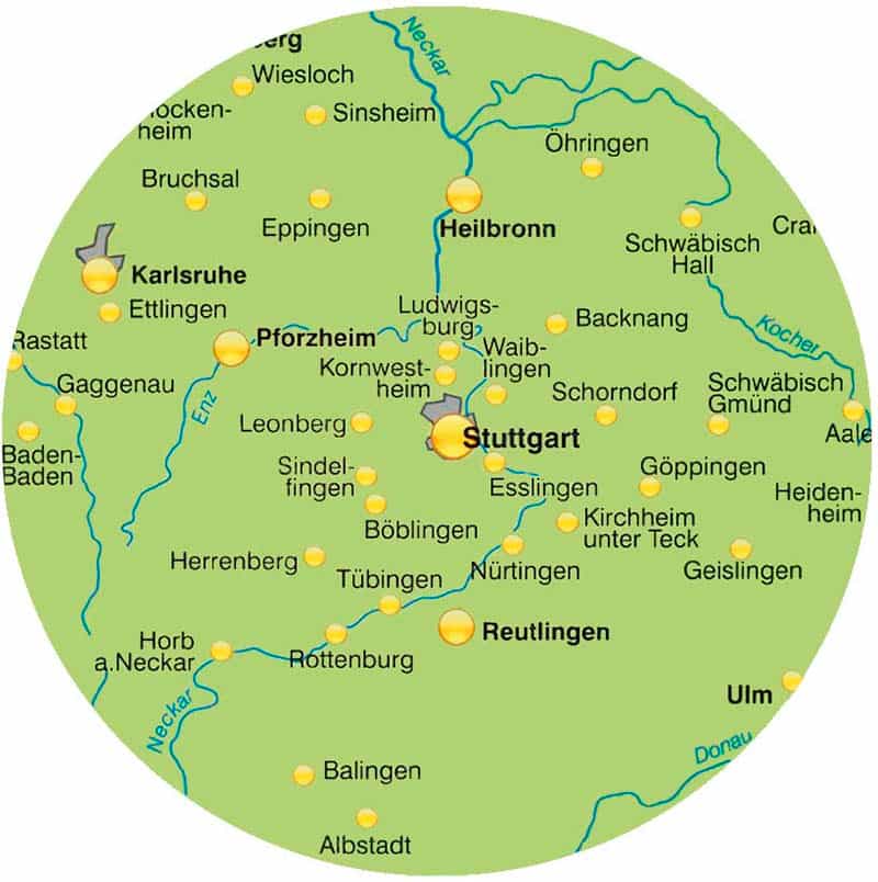 Ihre Umzugsfirma für Stuttgart, die Region und Fernumzüge von Stuttgart nach ganz Deutschland